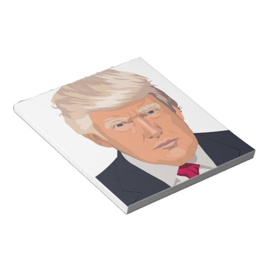 DONALD TRUMP NOTIZBLOCK (angewinkelt)