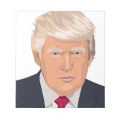 DONALD TRUMP NOTIZBLOCK (Vorderseite)