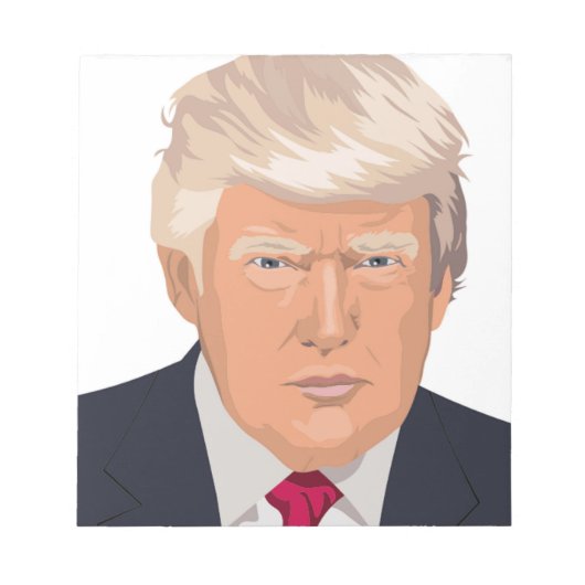 DONALD TRUMP NOTIZBLOCK (Vorderseite)