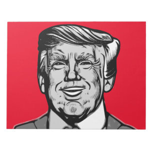 DONALD TRUMP NOTIZBLOCK