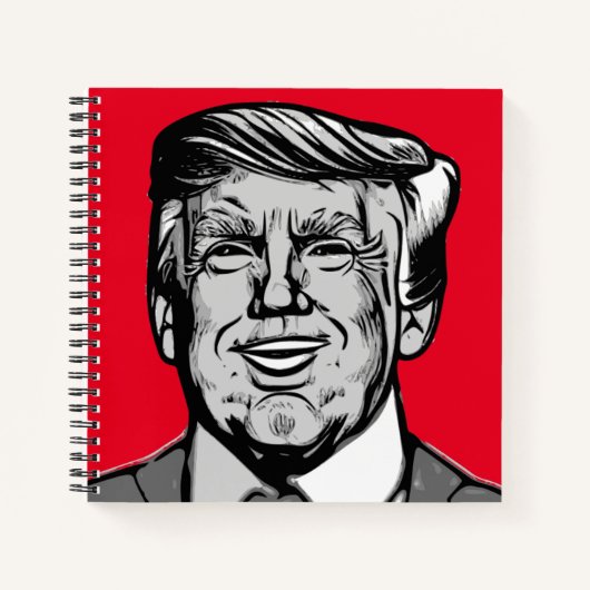 DONALD TRUMP NOTIZBLOCK (Vorderseite)