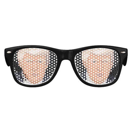 DONALD TRUMP NOVELTY FUNNY Party Sonnenbrille (Vorderseite)