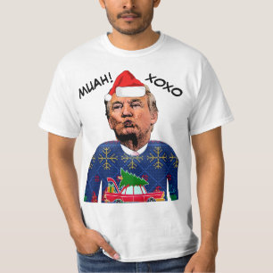 DONALD TRUMP NÜTZLICH CHRISTMAS SWEATER T - Shirt
