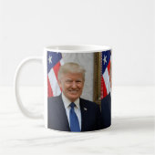 Donald Trump offiziell Kaffeetasse (Links)