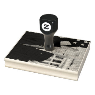 Donald Trump Offizielles Präsidentenportrait Gummistempel