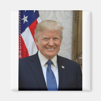 Donald Trump Offizielles Präsidentenportrait Magnet