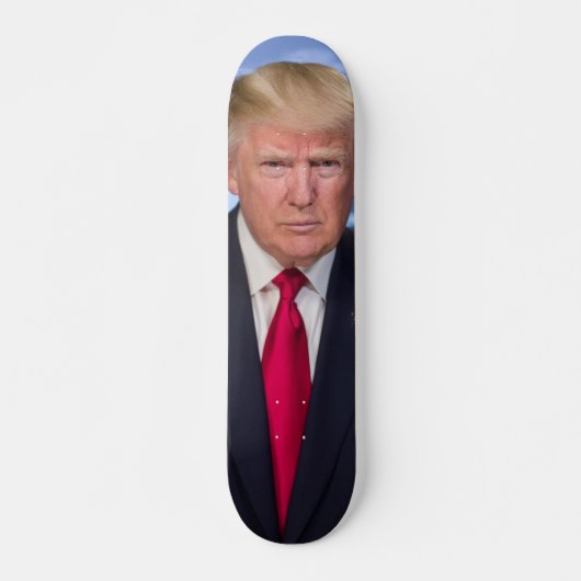Donald Trump Offizielles Präsidentenportrait Skateboard (Vorne)