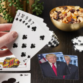 Donald Trump Offizielles Präsidentenportrait Spielkarten (In Situ)