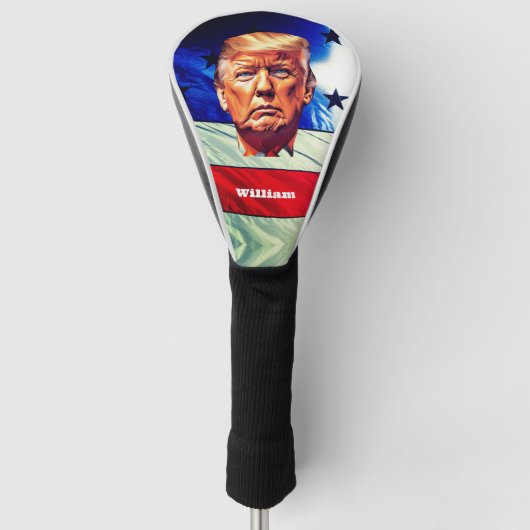 Donald Trump Old Glory Golf Headcover (Vorderseite)