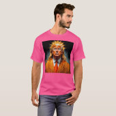 Donald Trump Orange Jesus Crowned T-Shirt (Vorne ganz)