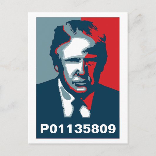Donald Trump P01135809 Postkarte (Vorderseite)