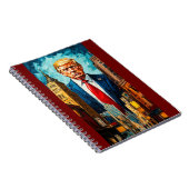 DONALD TRUMP PAINT NOTIZBLOCK (Rechte Seite)
