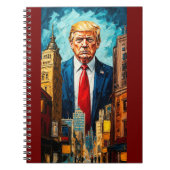 DONALD TRUMP PAINT NOTIZBLOCK (Vorderseite)