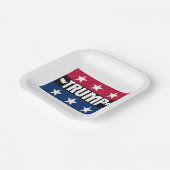 Donald Trump Pappteller (Gewinkelt)