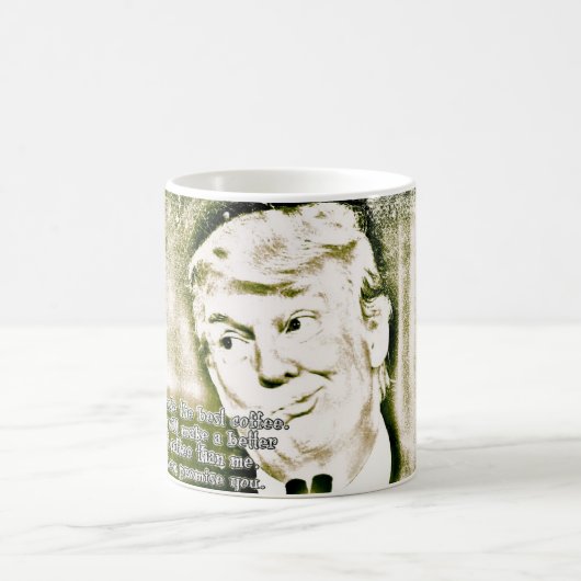 Donald Trump - Parodie-Tasse Kaffeetasse (Mittel)