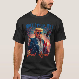 Donald Trump Patriotic Feuerwerk machen 4. Juli G T-Shirt