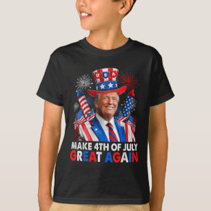 Donald Trump Patriotic Feuerwerk machen 4. Juli G T-Shirt