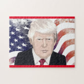 DONALD TRUMP PATRIOTIC PUZZLE (Horizontal)