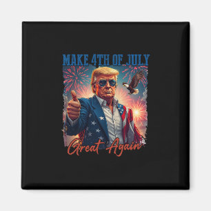 Donald Trump Patriotisches Feuerwerk macht 4. Juli Magnet
