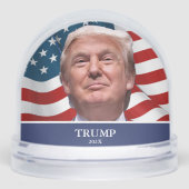 Donald Trump Personalized Name Schneekugeln (Vorderseite)