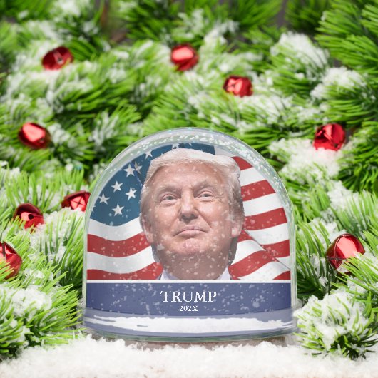 Donald Trump Personalized Name Schneekugeln (Weihnachten)
