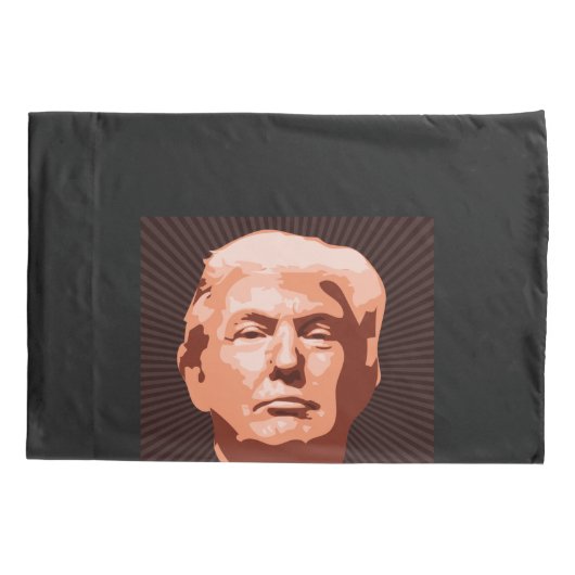 DONALD TRUMP PILLOWCASES KISSENBEZUG (Rückseite)