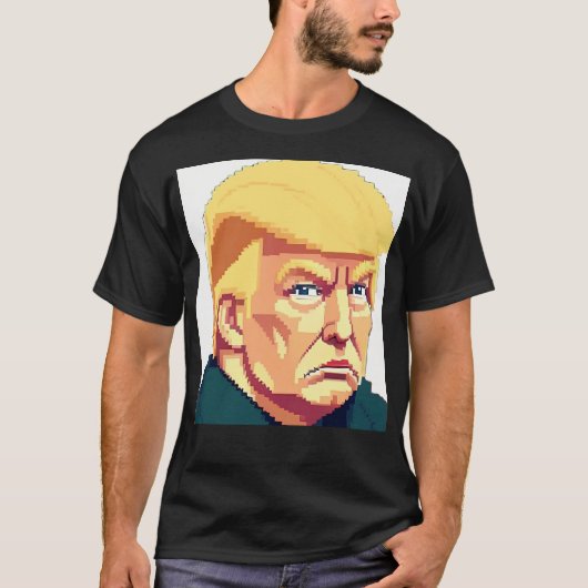 Donald Trump - Pixart T-Shirt (Vorderseite)