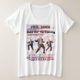 Donald Trump Plus Größe Frauenanteil T - Shirt