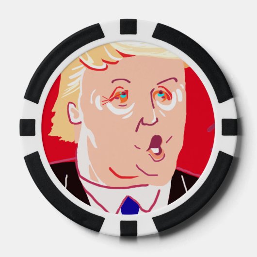 Donald Trump Pokerchips (Vorderseite)