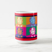 Donald Trump Pop Art Classic White Tasse (Mittel)