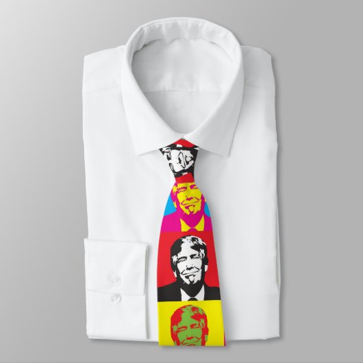 DONALD TRUMP POP ART NECTIES KRAWATTE (Gebunden)