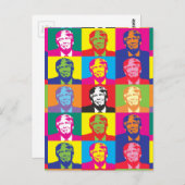 Donald Trump Pop Art Postcard Postkarte (Vorne/Hinten)