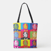 DONALD TRUMP POP ART TASCHEN PURSE BAG (Rückseite)