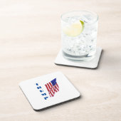 Donald Trump Pop Getränkeuntersetzer (Rechte Seite)