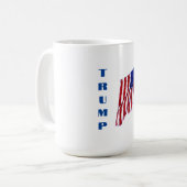 Donald Trump Pop Kaffeetasse (Vorderseite Links)