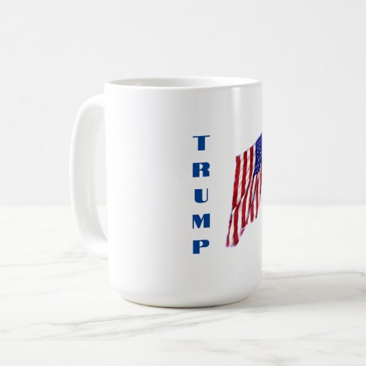 Donald Trump Pop Kaffeetasse (Vorderseite Links)