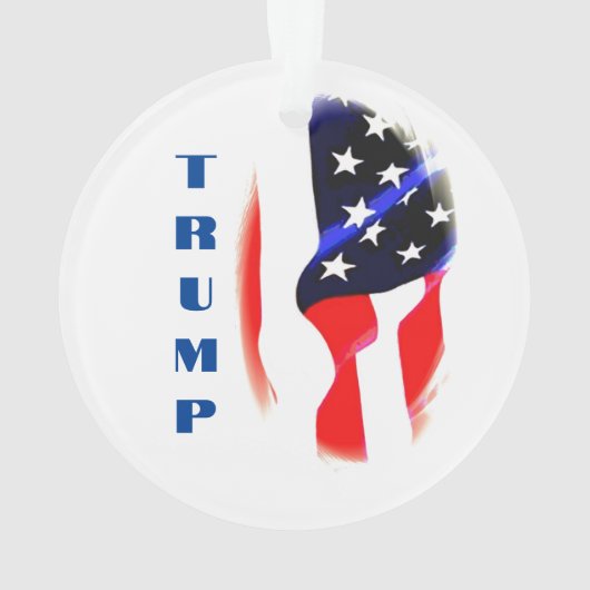Donald Trump Pop Ornament (Rückseite)