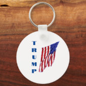 Donald Trump Pop Schlüsselanhänger (Rückseite)