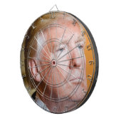 Donald Trump Portrait Dartscheibe (Vorderseite rechts)