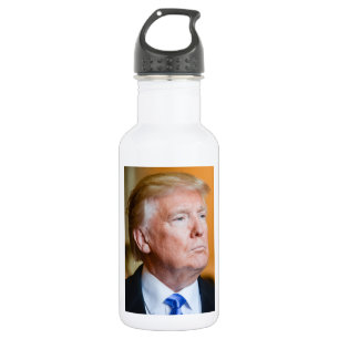 Donald Trump Portrait Edelstahlflasche