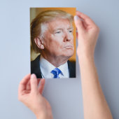 Donald Trump Portrait Flyer (Handgriff)