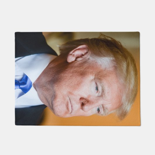 Donald Trump Portrait Fußmatte (Vorderseite)