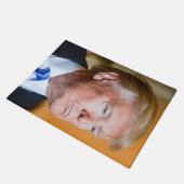 Donald Trump Portrait Fußmatte (Schrägansicht)