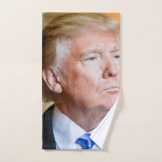 Donald Trump Portrait Handtuch