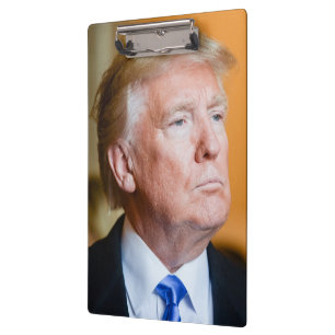 Donald Trump Portrait Klemmbrett