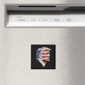 Donald Trump Portrait Magnet (In Situ (Geschirrspüler))