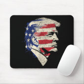 Donald Trump Portrait Mousepad (Mit Mouse)