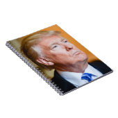Donald Trump Portrait Notizblock (Rechte Seite)