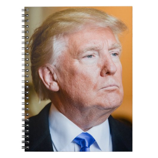 Donald Trump Portrait Notizblock (Vorderseite)