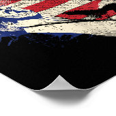 Donald Trump Portrait Poster (Ecke)